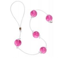 Bolinhas anais com cordão thai beads