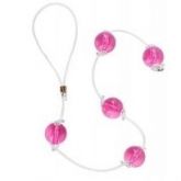 Bolinhas anais com cordão thai beads